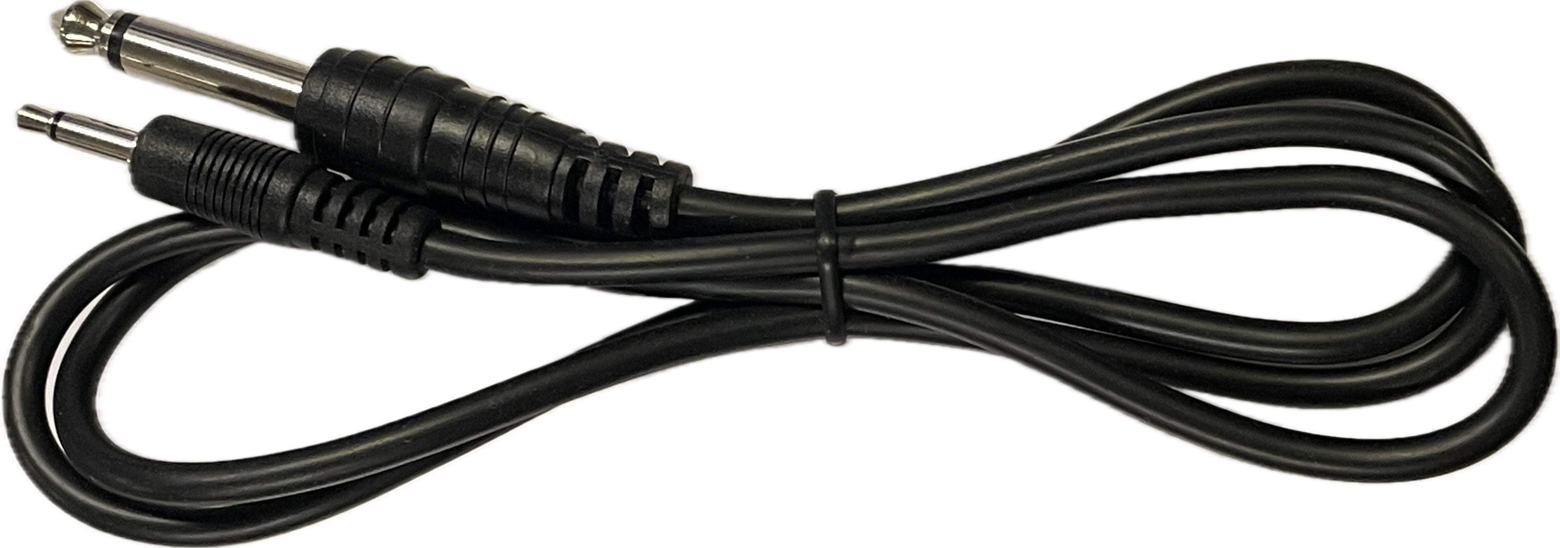 0,9 m Tele/Minitele-monokabel med 6,3-3,5 mm kontakter