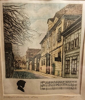 Pekárek, Josef Václav color etching