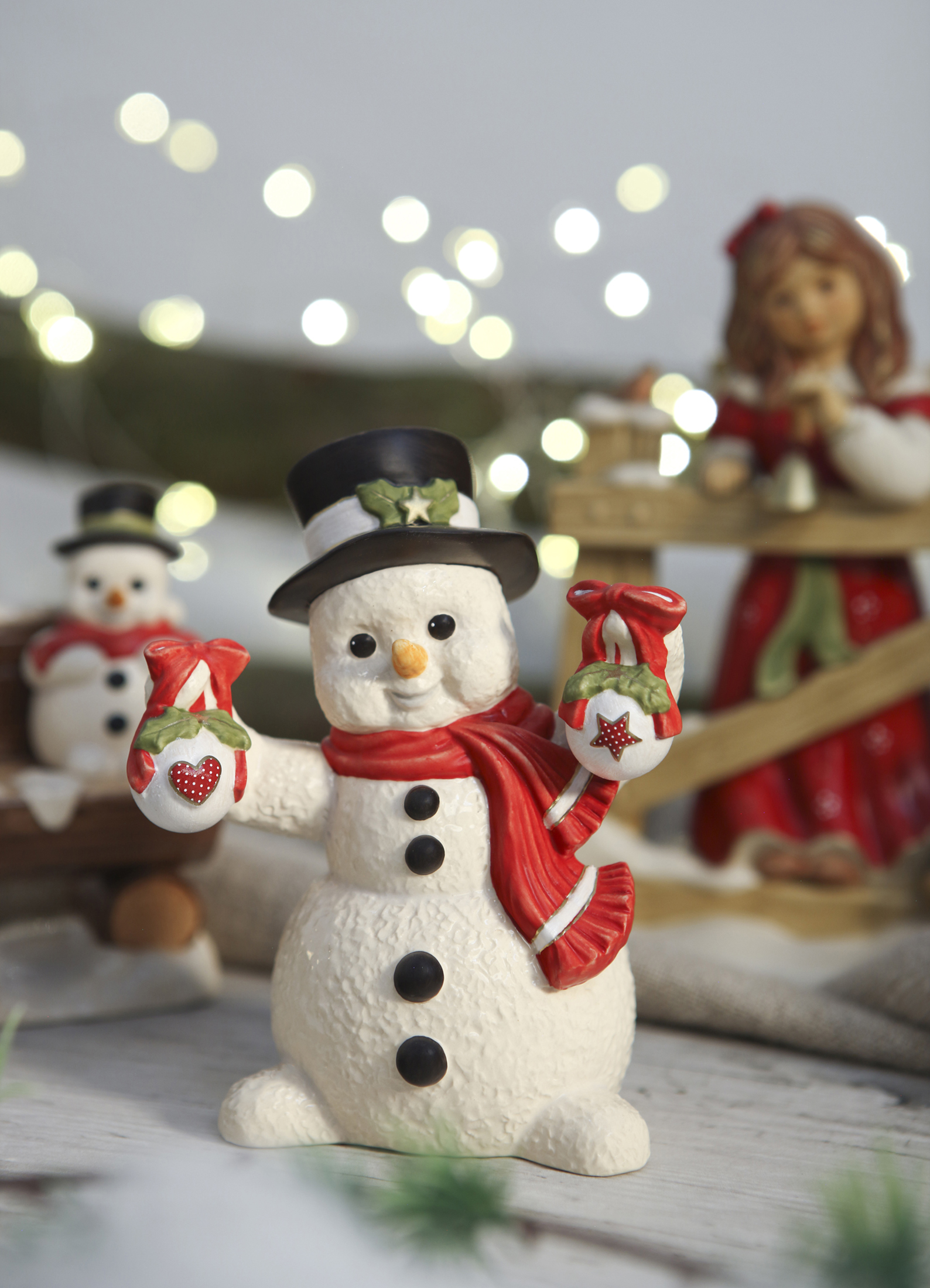 Goebel Snögubbe 12 cm - Christmas Decorations - 2