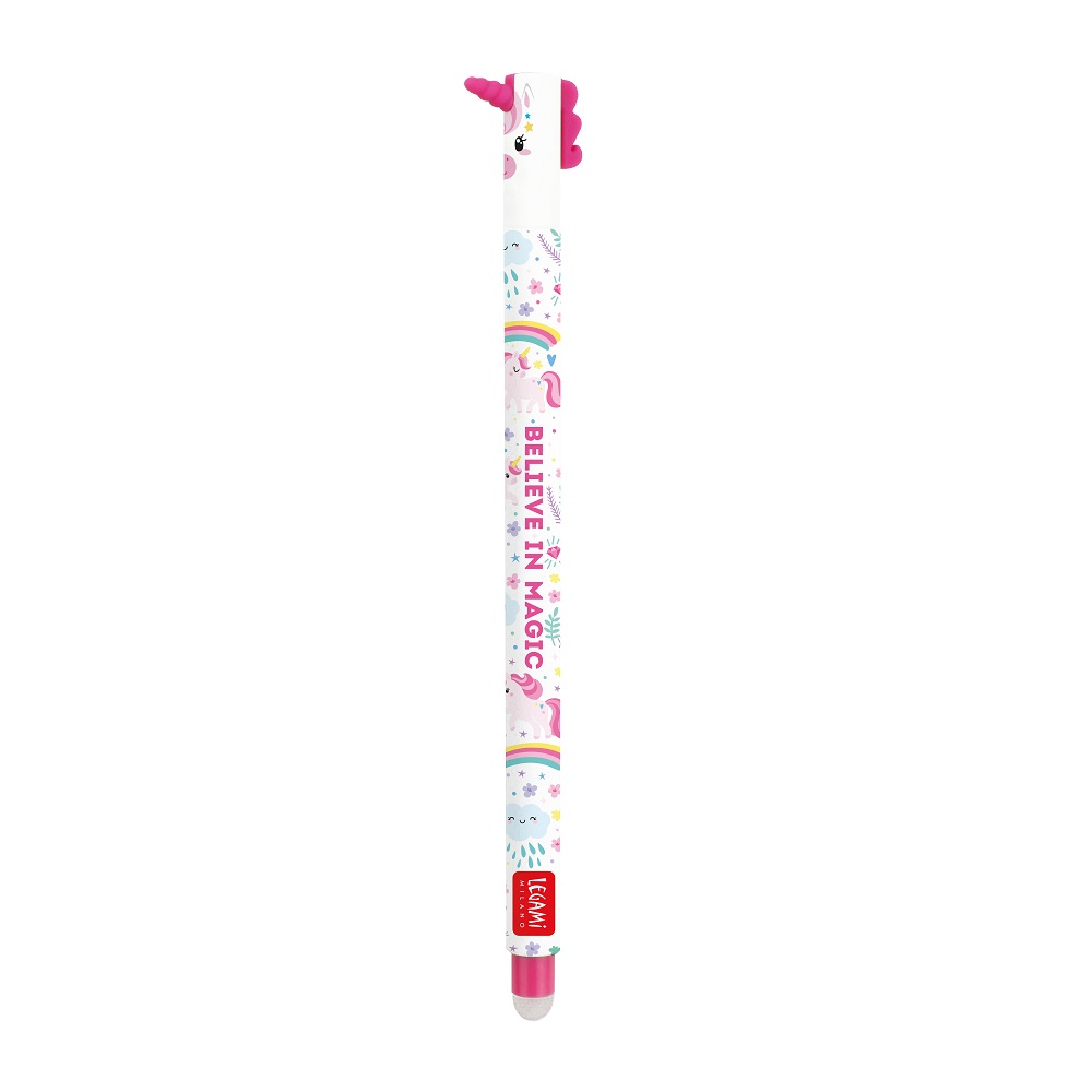 Gelpenna med utsuddbart bläck - Enhörning, rosa - 2