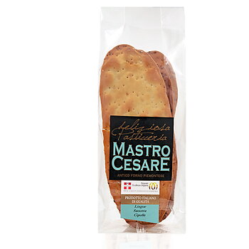 Lingue Suocera med Lök, 150 g italienska kex, svärmorstungor