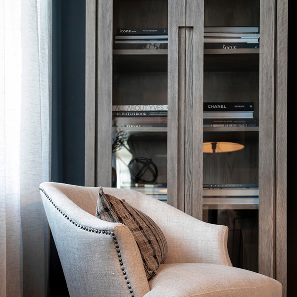Display cabinet Hunter Antique gray - 5