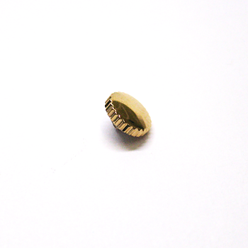 Krona, 3,5 mm. guldpläterad.
