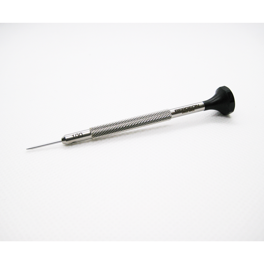 Bergeon skruvmejsel 30081 1,0 mm (Svart)