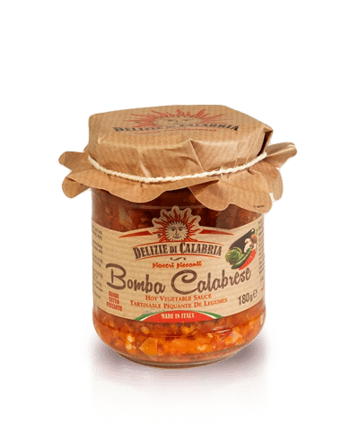 Delizie di Calabria, Bomba Calabrese, 135 g italiensk het chiliröra