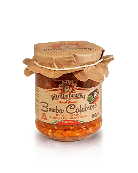 Delizie di Calabria, Bomba Calabrese, 135 g italiensk het chiliröra