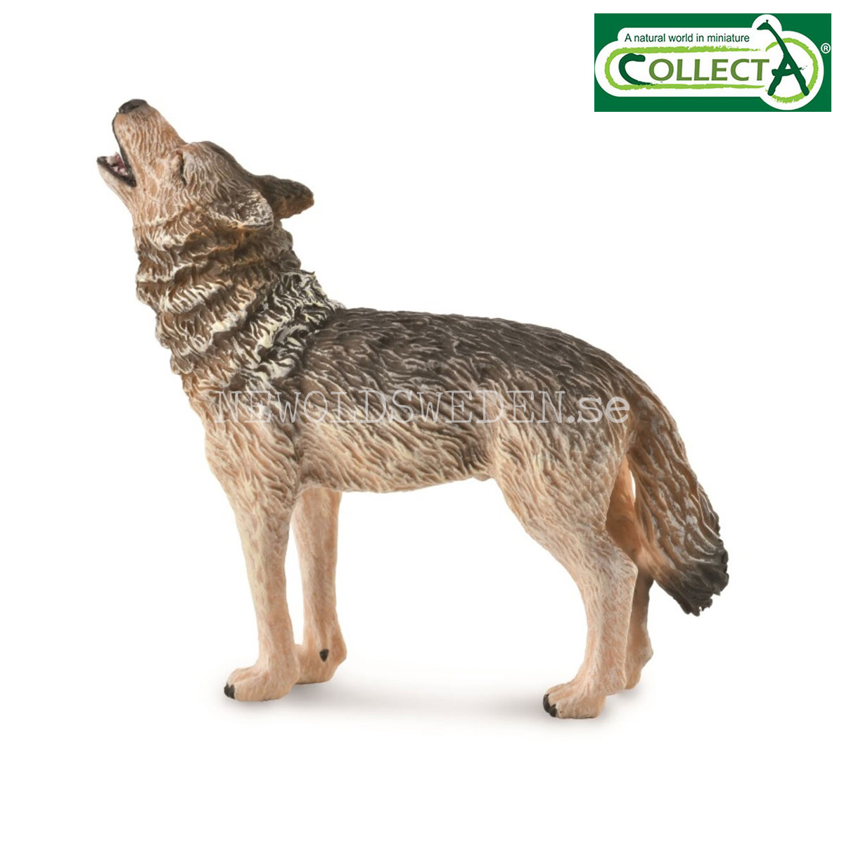 Timber Wolf Howling M - 9 x 7.5 cm - CollectA
