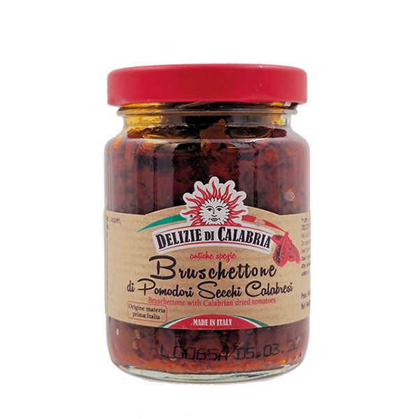 Delizie di Calabria, Bruschettone Soltorkad tomat, 90 g