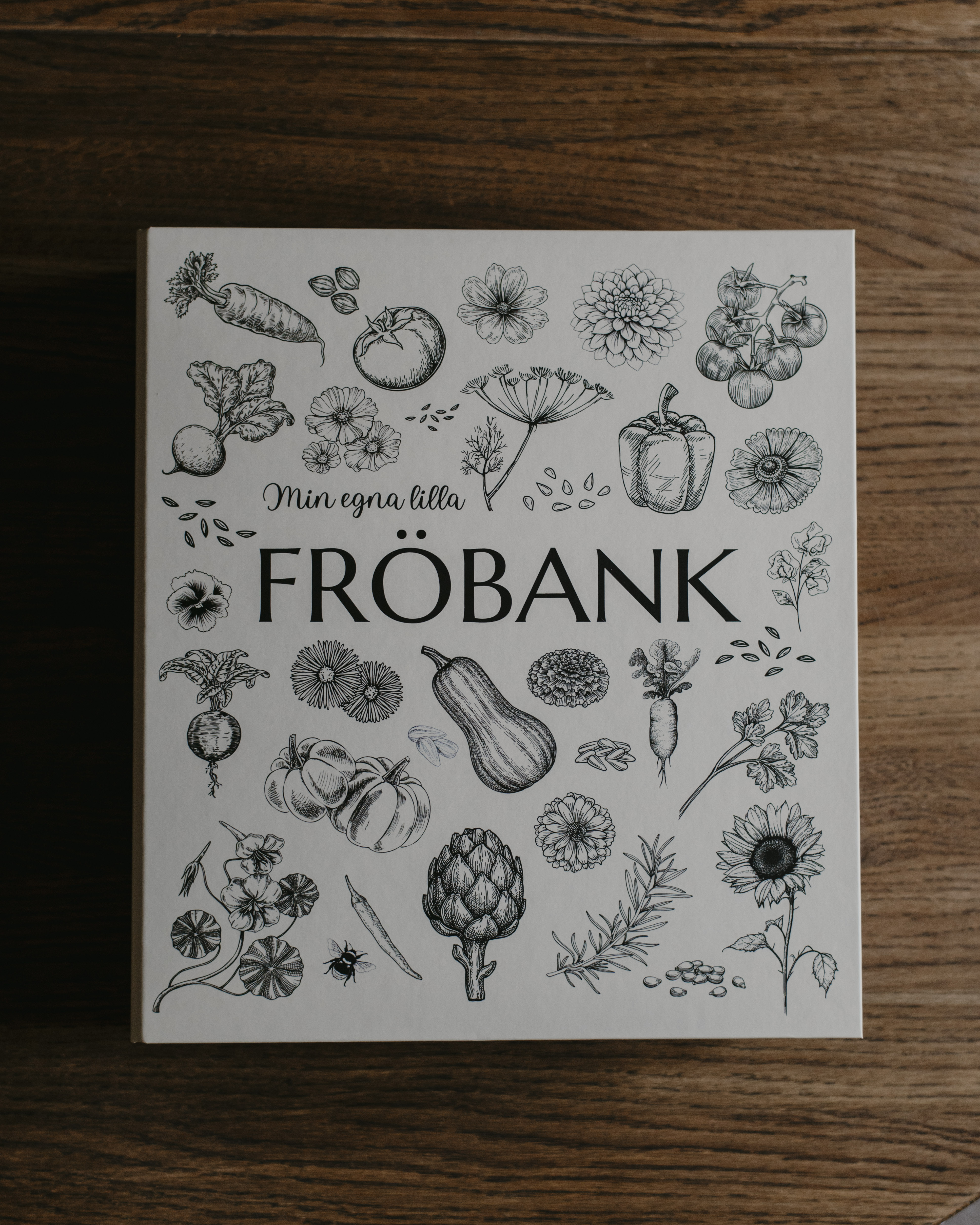 Fröpärm - Fröbank - Förvaring för fröpåsar - 3