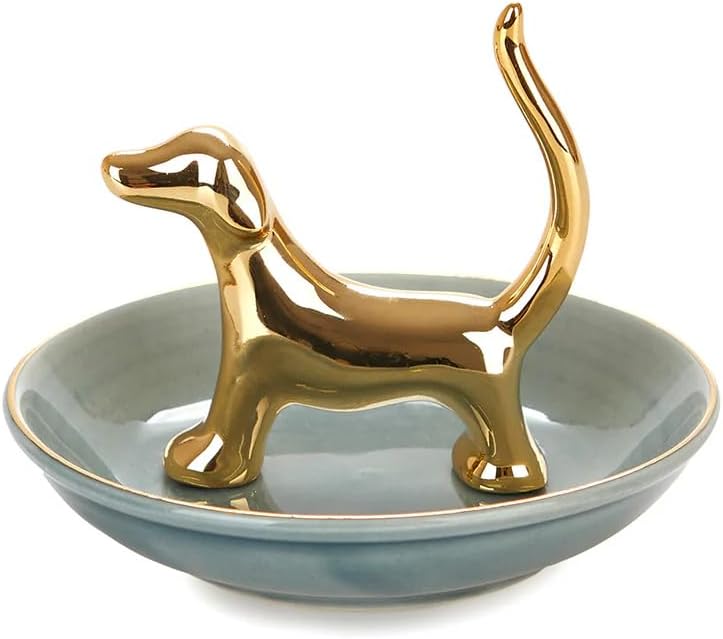 Ringhållare Hund - Guld - 3
