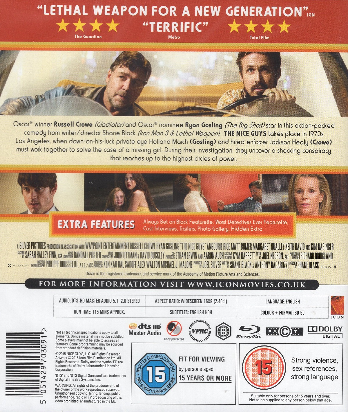 Nice Guys (ej svensk text) (Blu-ray) - 2
