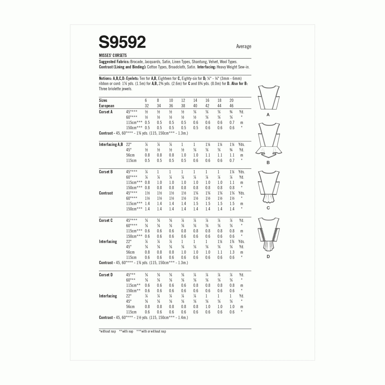 S9592 - Korsetter - 5