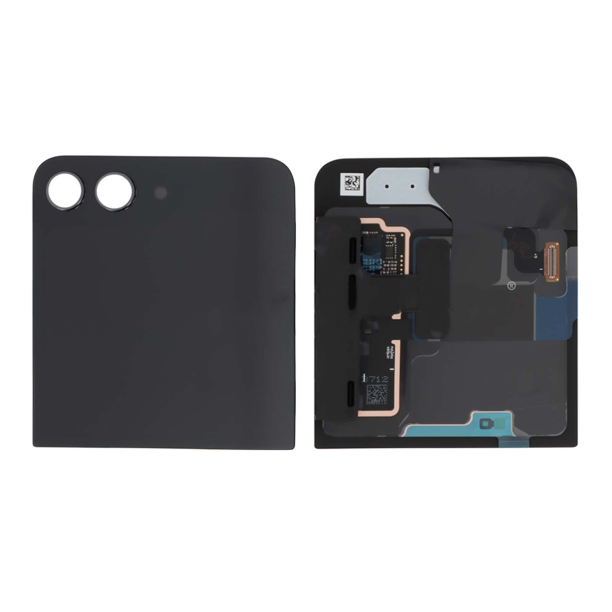 Samsung Z Flip 5 LCD Skärm Utsida Svart - Original