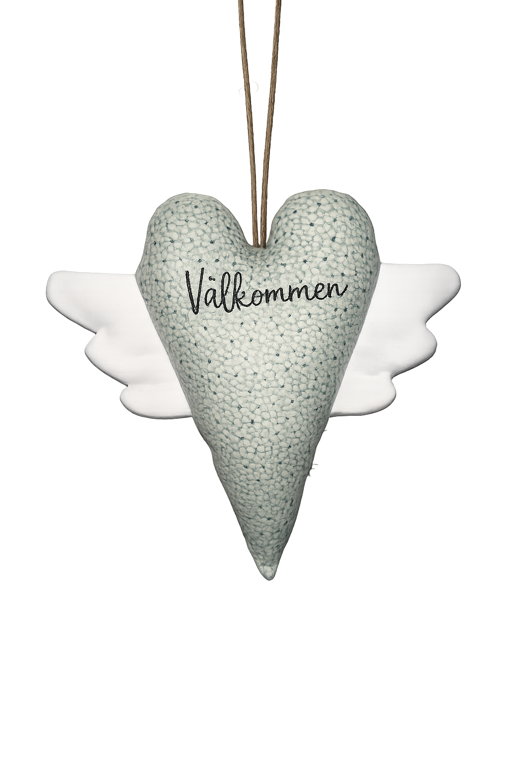 Änglahjärta "Välkommen"