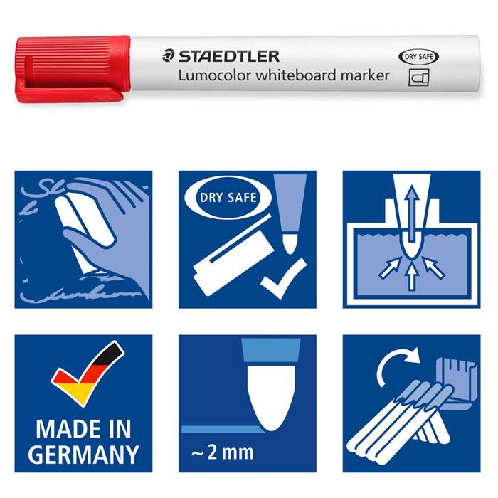 WB-penna Staedtler rund 10/fp - 6