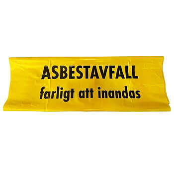 Asbestsäck PolyCOEX 240L Gul