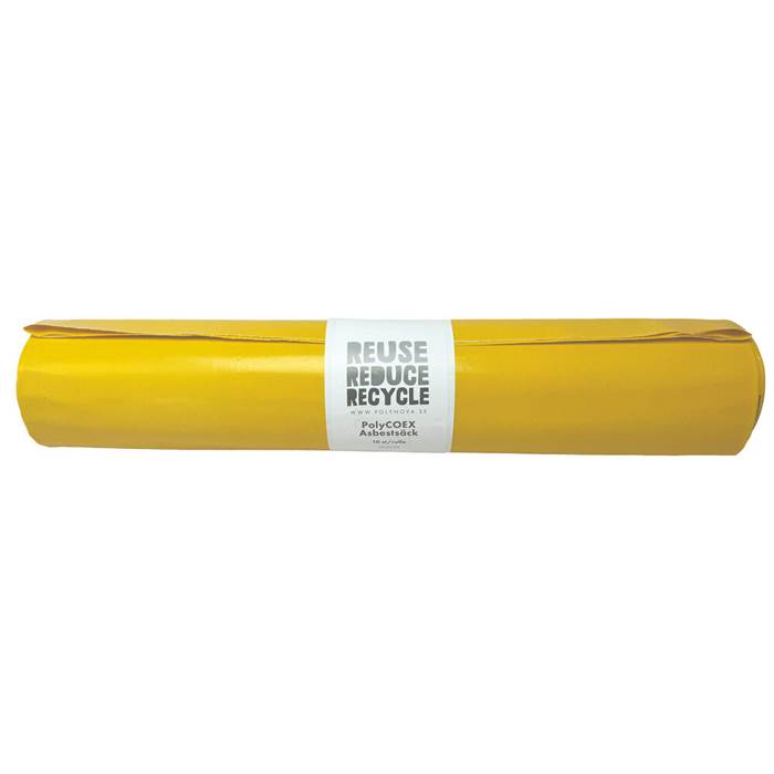 Asbestsäck PolyCOEX 240L Gul