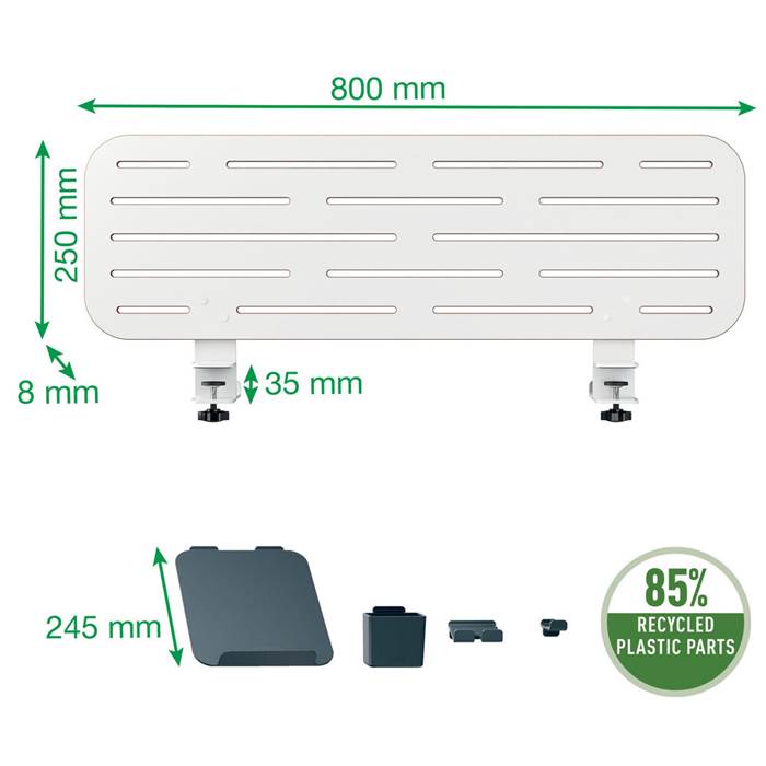 Pegboard Ergo Skrivbord över - 2