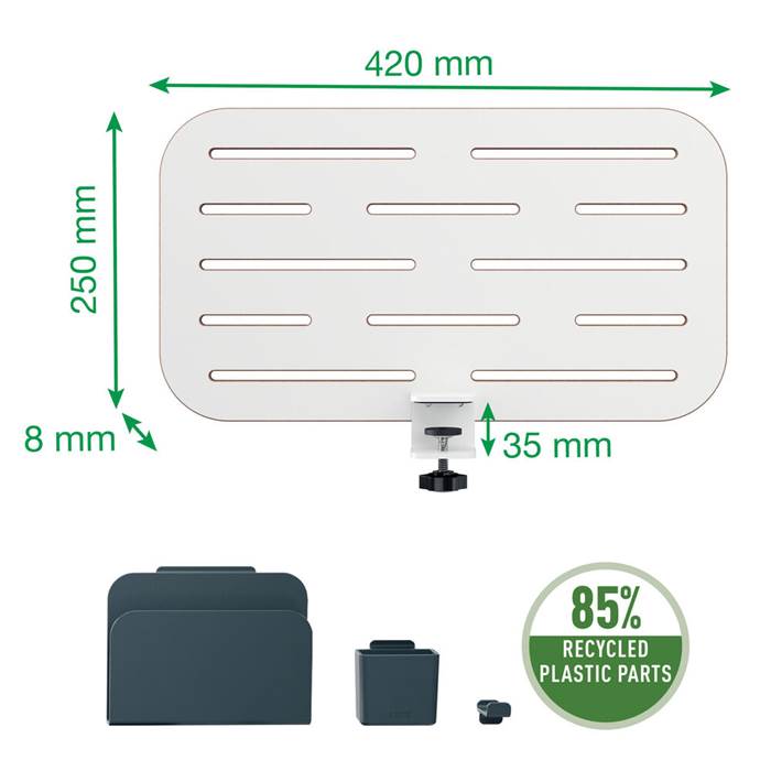 Pegboard Ergo Skrivbord under - 2