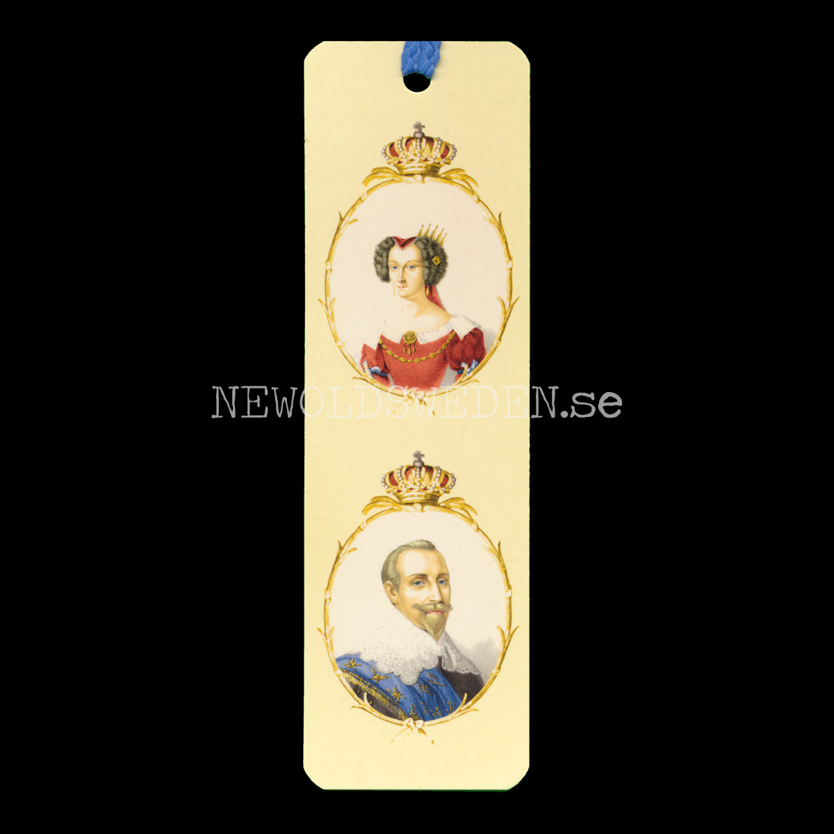 Maria Eleonora & Gustav II Adolf Bokmärke - 2