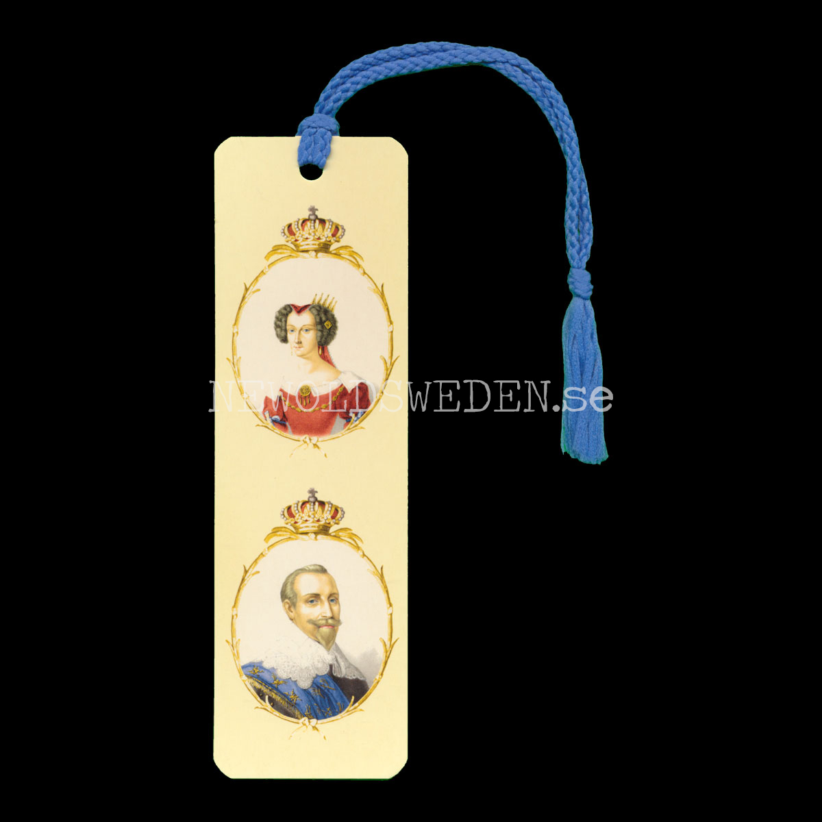 Maria Eleonora & Gustav II Adolf Bokmärke