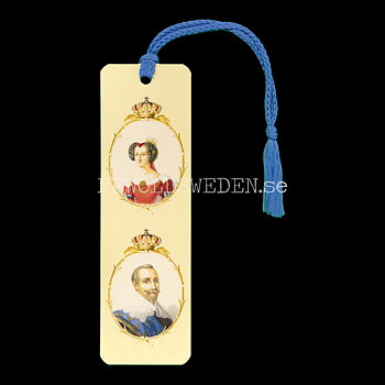 Maria Eleonora & Gustav II Adolf Bokmärke