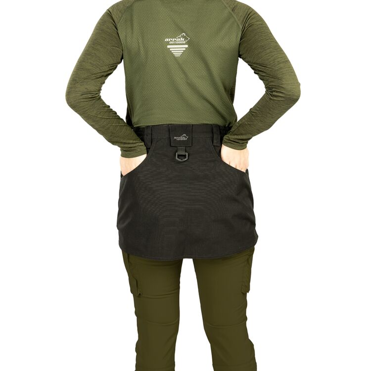 Arrak Outdoor Training Skirt - Black - Functional