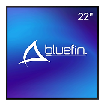 Bluefin - 22" Kvadratisk, Finished, Brightsign Builtin, 1920x1920