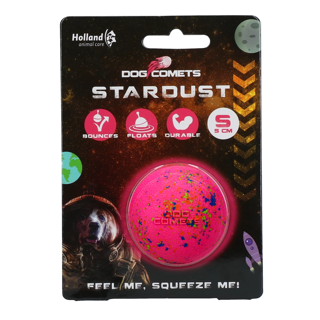 Dog Comets Stardust Hundleksak S - Rosa
