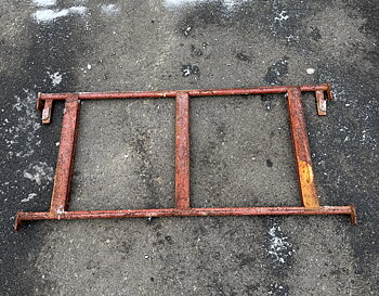 Skyddsräcke 120 cm Beg Röd
