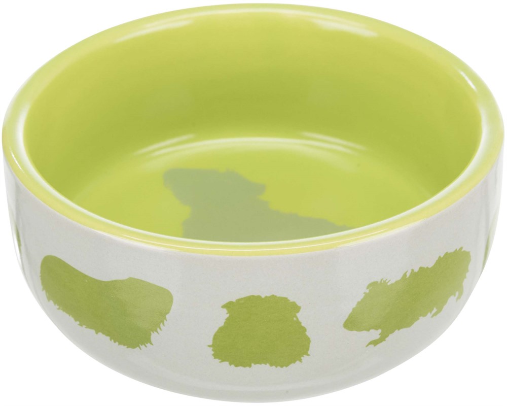 Matskål keramik motiv marsvin 11 cm, 250 ml - 2