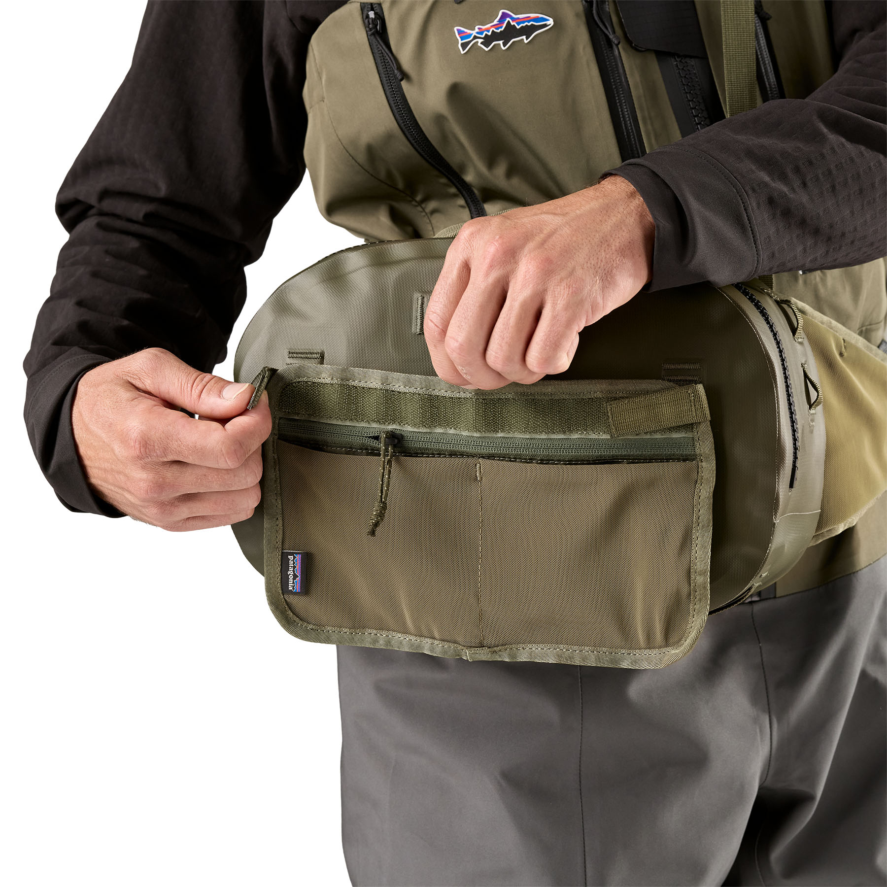 Patagonia Guidewater Hip Pack - Basin Green - 5