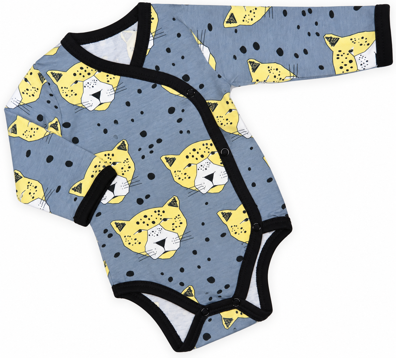 Babyset i bomull – Leopard | 50/56 - 2
