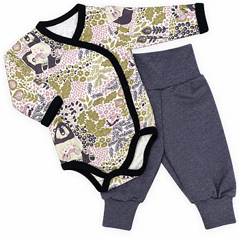 Babyset i bomull – Skogsbjörnar | 50/56