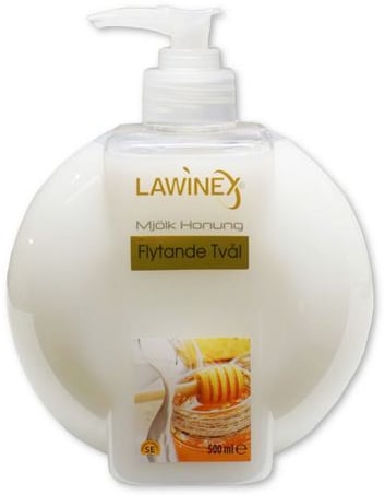 Tvål Lawinex vanilj, 8st x 500ml/Krt