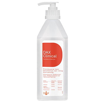 Hand-desinfektion DAX Clinical  16st x 500ml/Krt