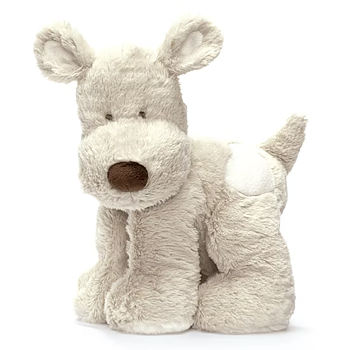 Teddykompaniet Teddy Cream Hund Grå 26 cm