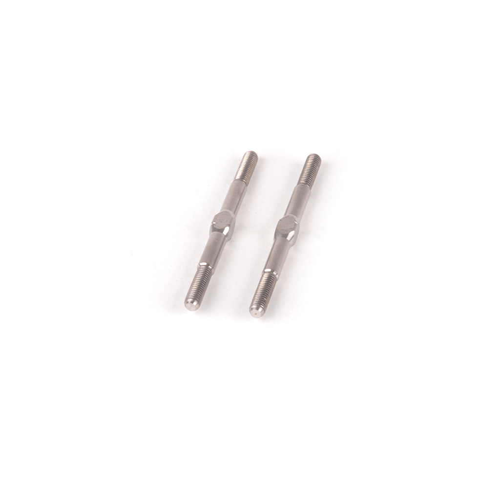 Schumacher U7317 Titanium Turnbuckle - 45mm - Silver - pr