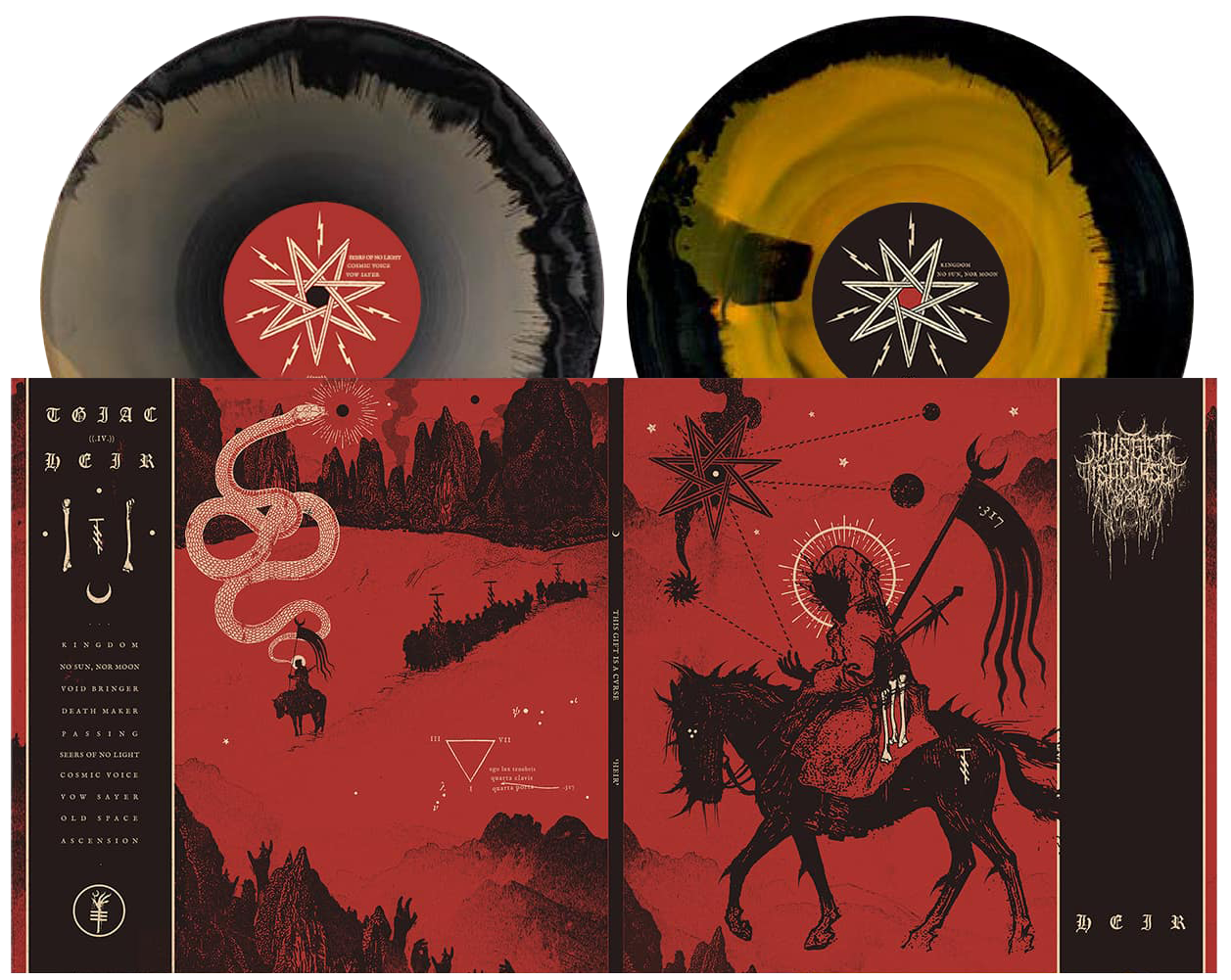 THIS GIFT IS A CURSE - Heir (SUNBURST VINYL) 2LP - TRUST NO ONE