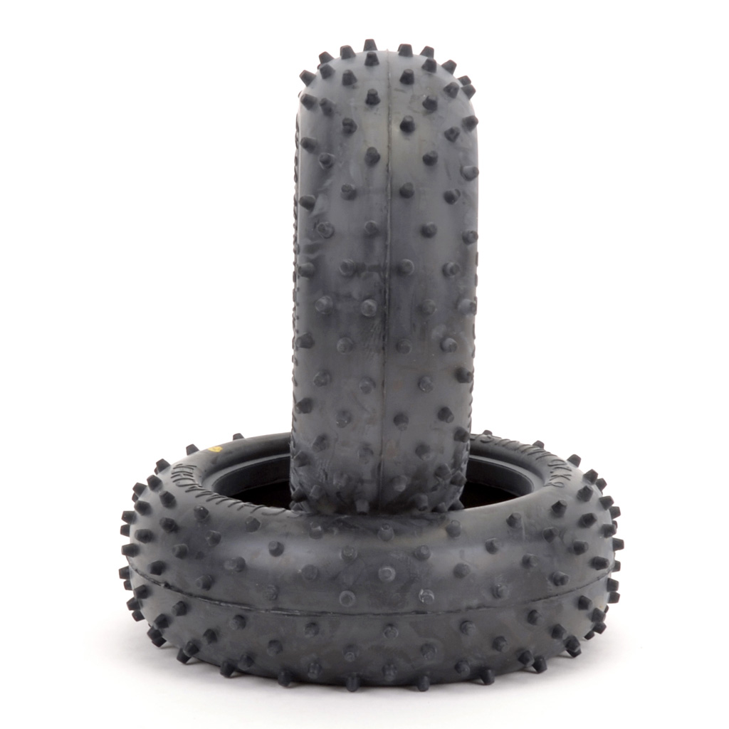 Schumacher U6557 Mini Spike 2; Front Tyres - Yellow (pr)