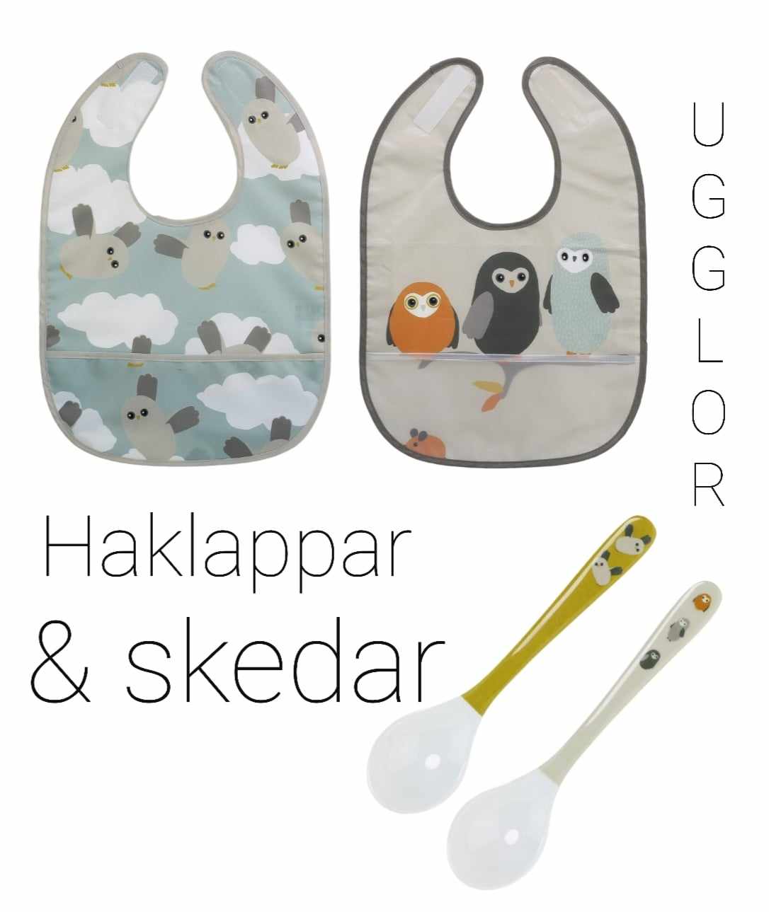 Paket Skedar och Haklappar