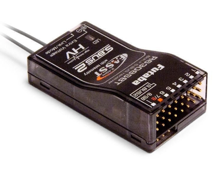Futaba R6308SBT Futaba Mottagare R6308SBT 8CH, S.BUS, S.BUS2, 2.4GHz FASST - 2