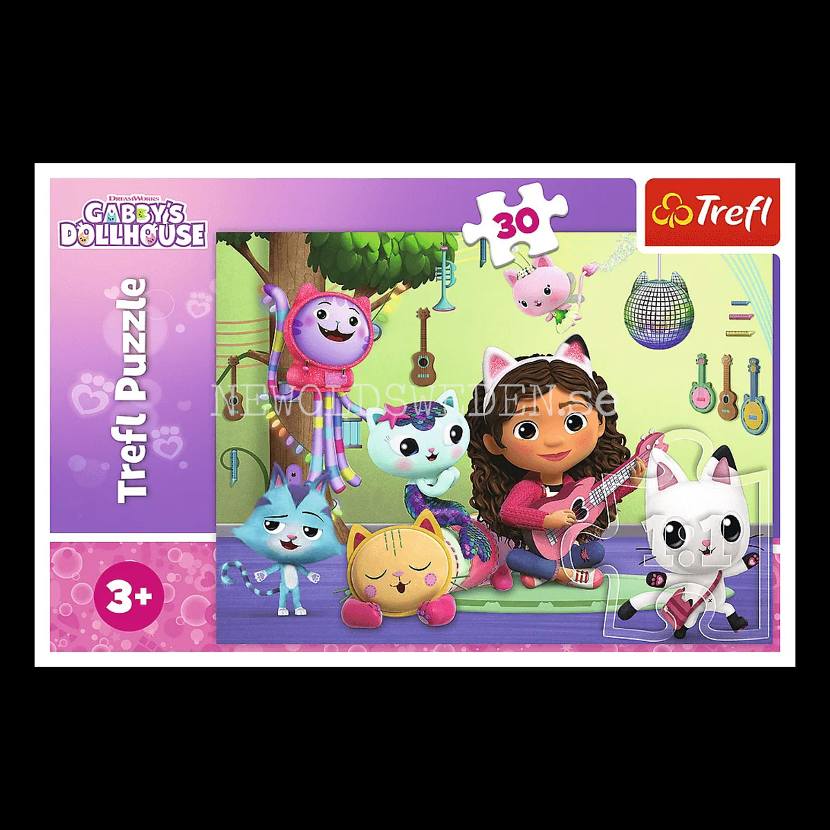GABBY'S DOLLHOUSE - Puzzle - 30 bitar - 27 x 20 cm - 3