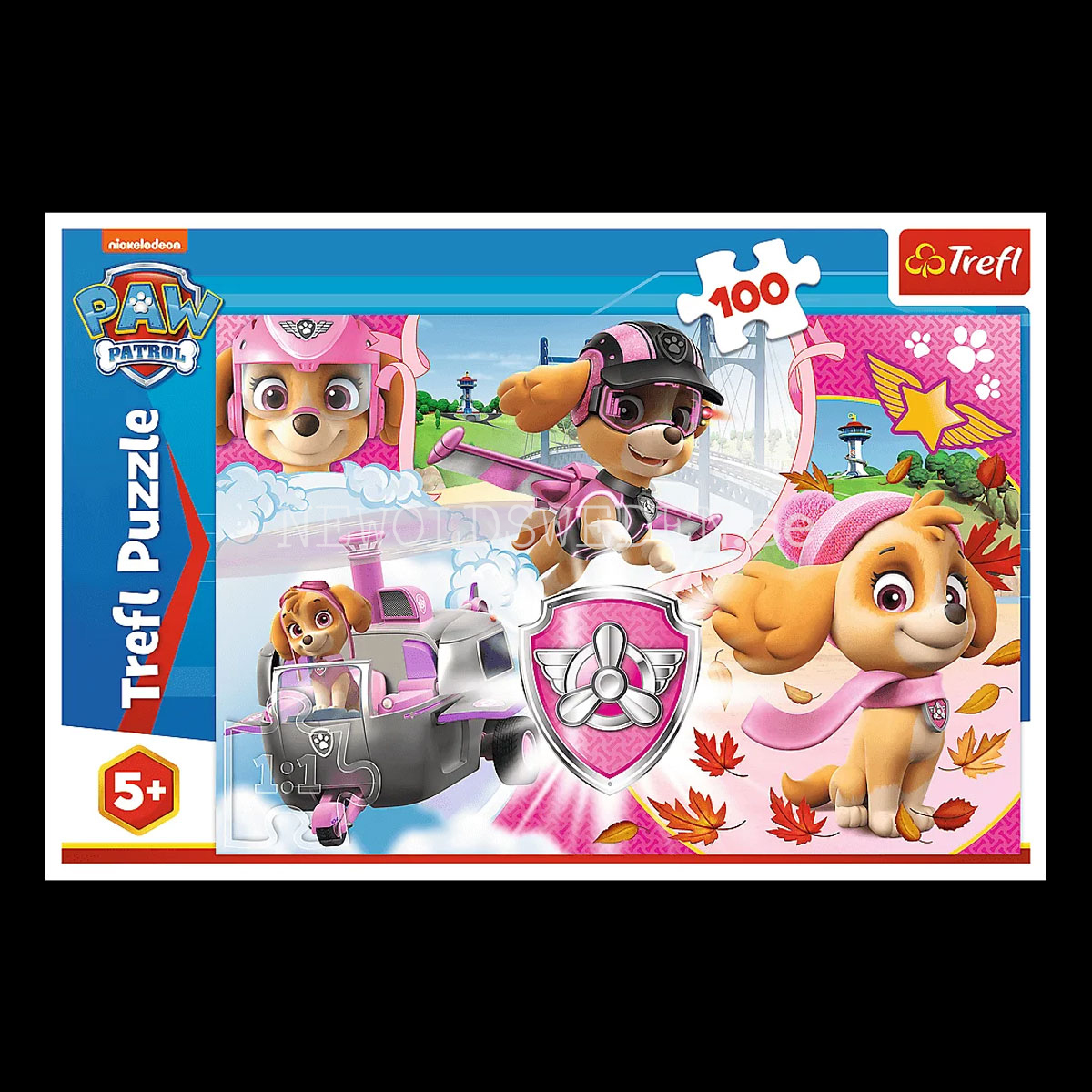 PAW PATROL - Puzzle - 100 bitar - 41 x 27.5 cm - 3