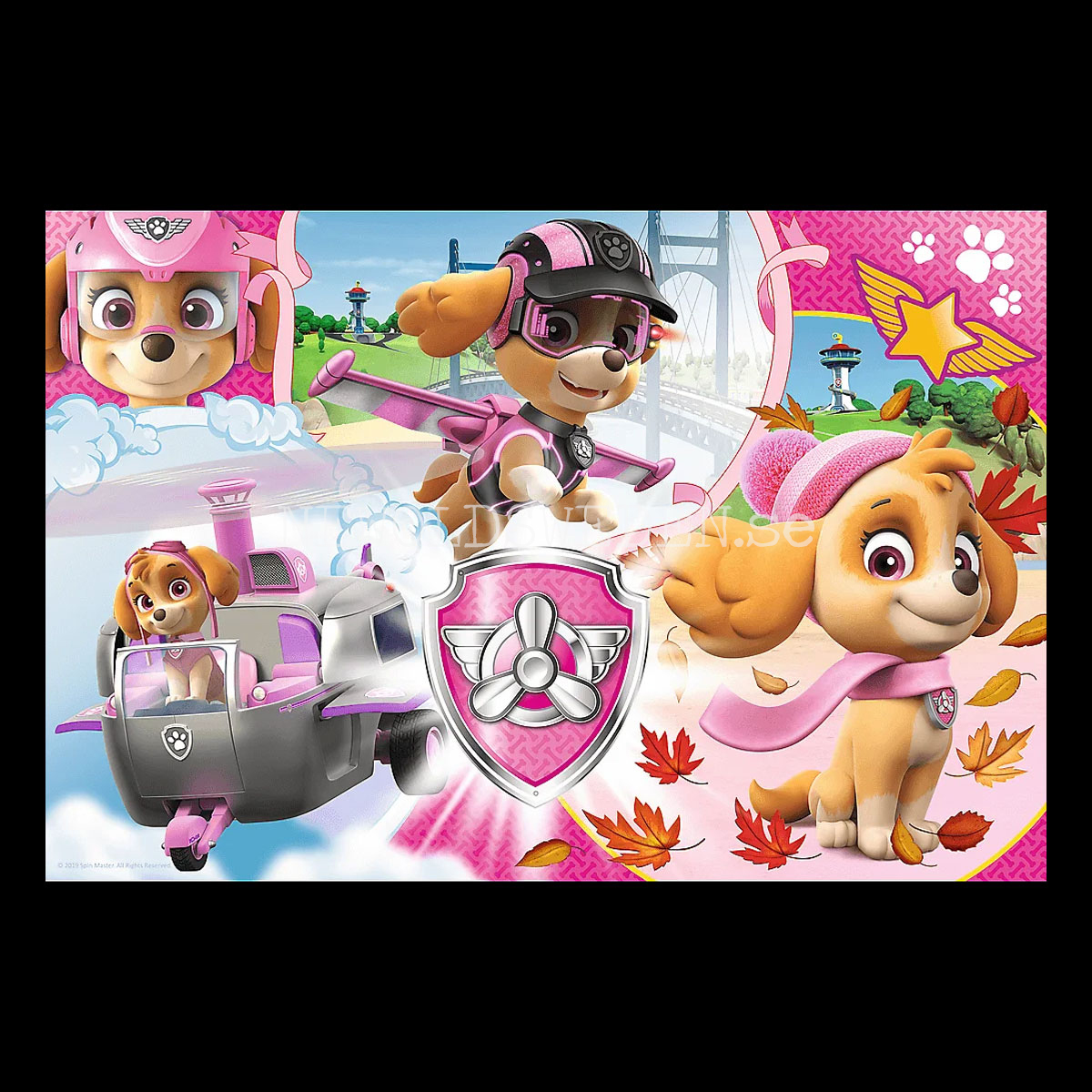 PAW PATROL - Puzzle - 100 bitar - 41 x 27.5 cm - 2