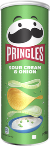 Pringles Sour Cream & Onion 165g 19kpl