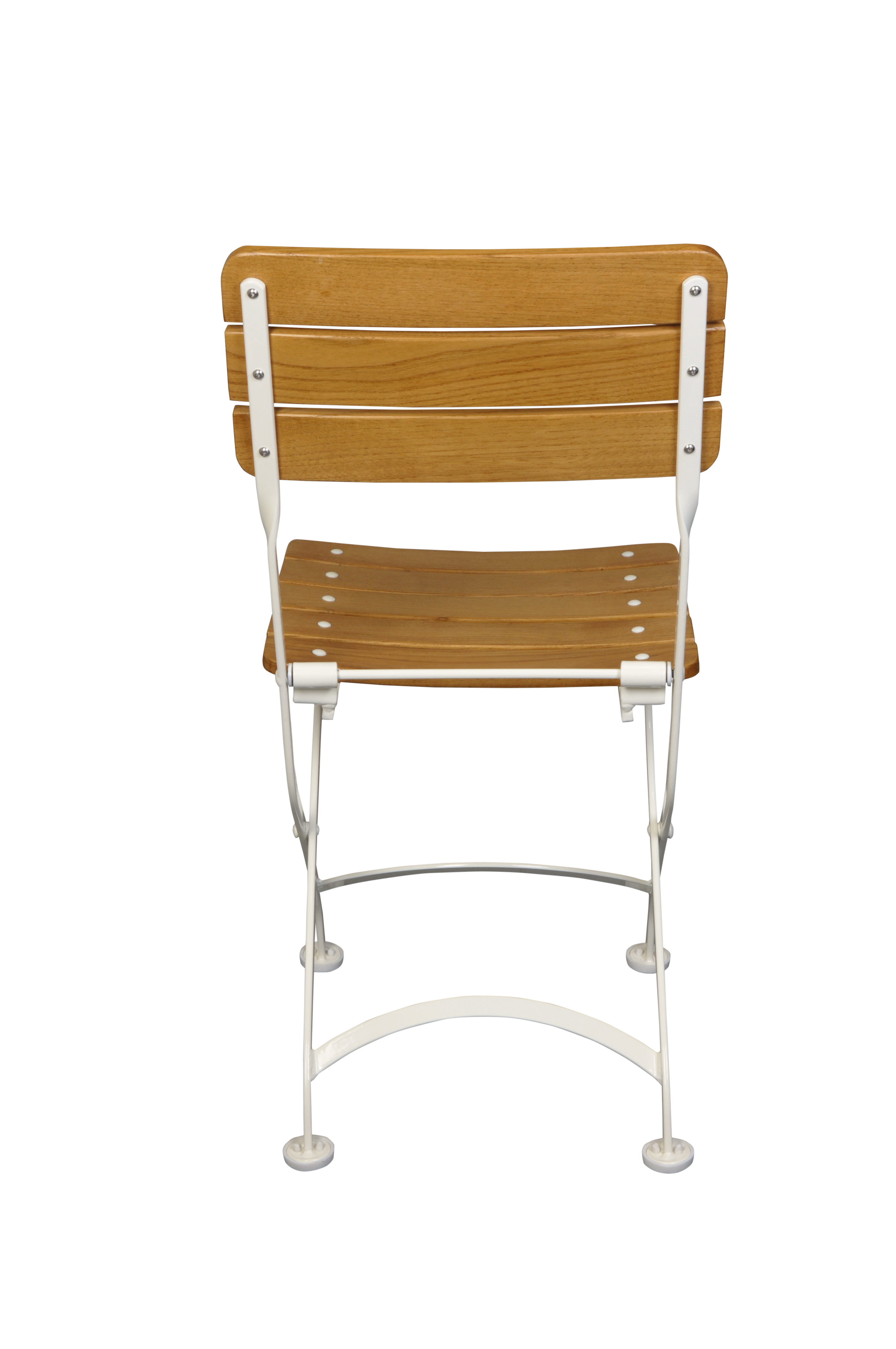 Café Gardenchair Chestnut - Gotland White - 10