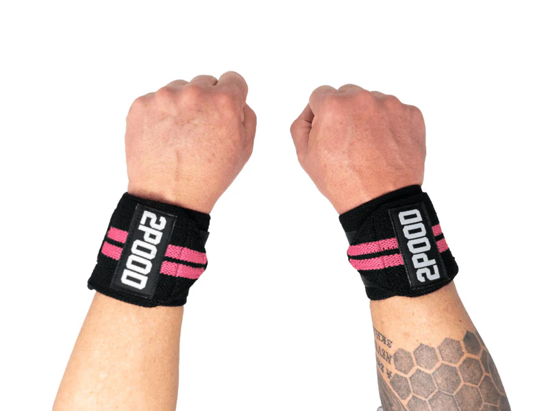 2POOD Wrist Wraps (30cm) - Rosa