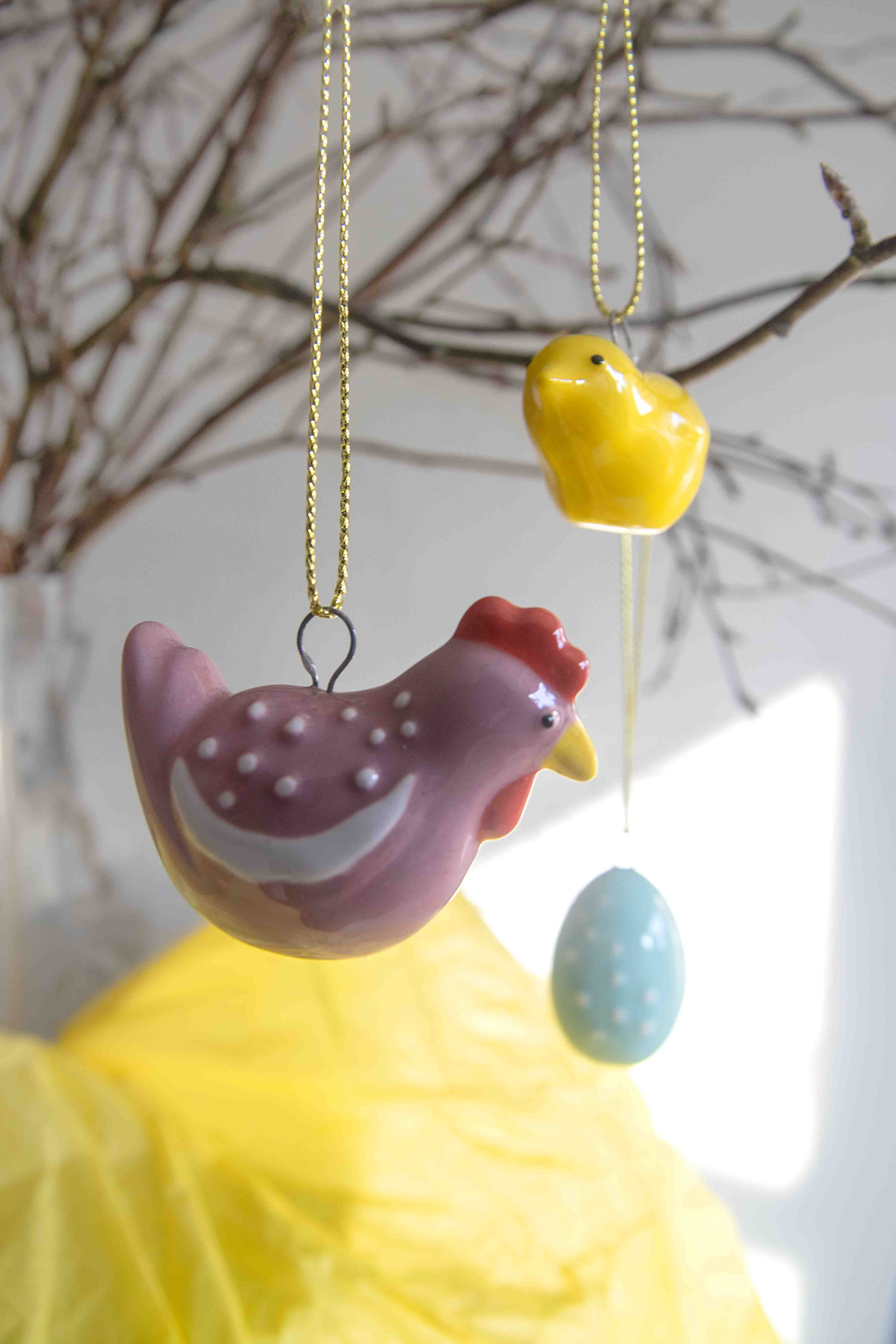 HANGING DECO THE HENHOUSE 3-PCS
