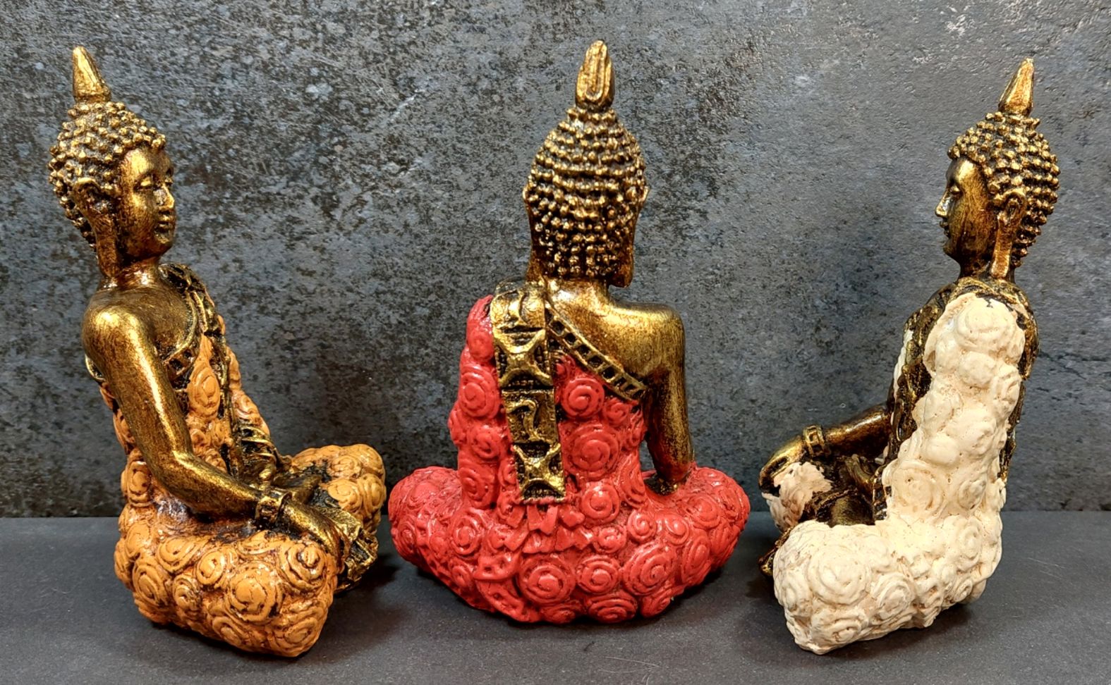 Mediterande Thai Buddha - 15cm  - 2